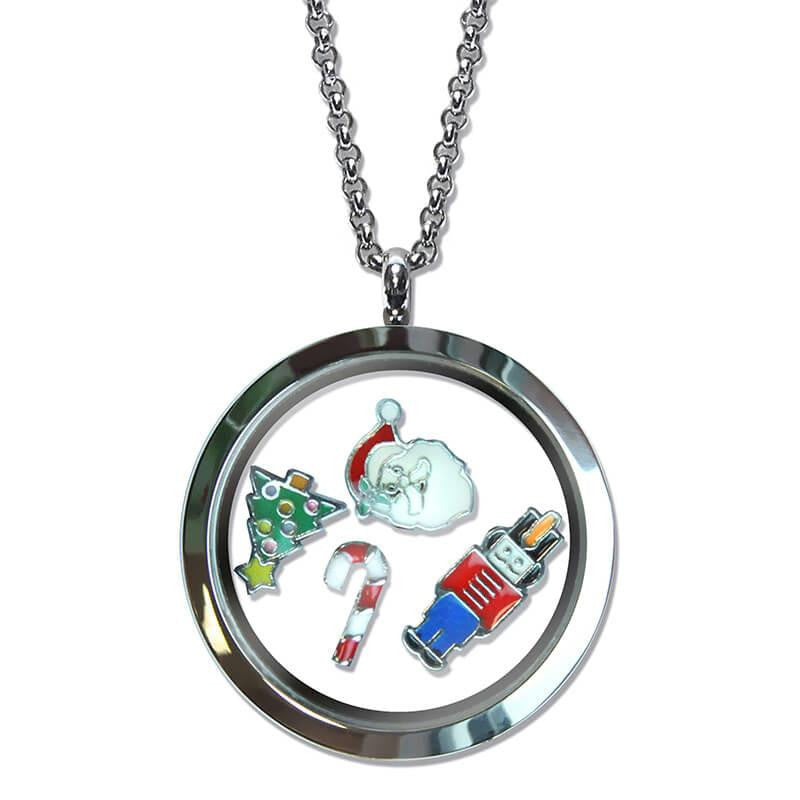 Christmas Floating Locket