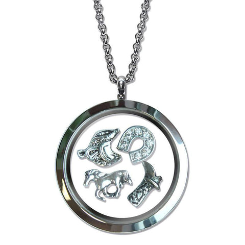 Horse Lover Floating Locket