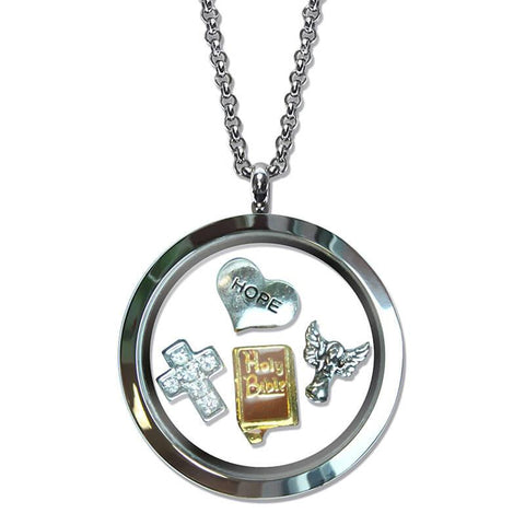 Religious Floating Locket