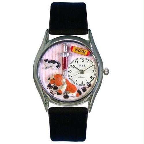 Veterinarian Watch Small Silver Style