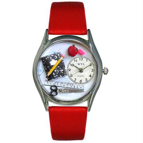 Teacher Watch Small Silver Style