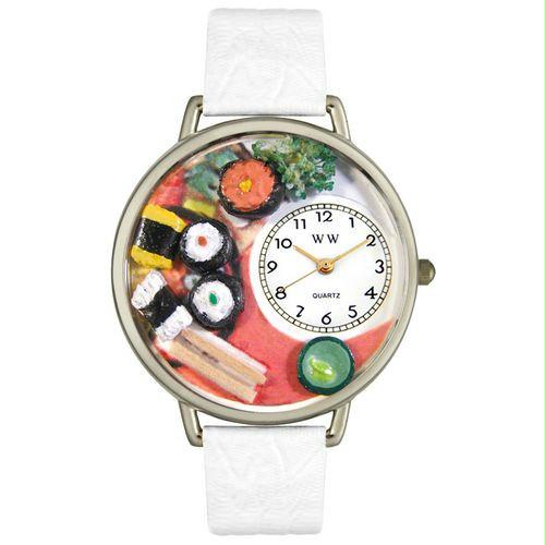 Sushi Watch in Silver (Large)