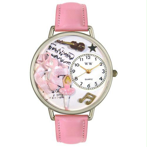 Ballet Shoes Watch in Silver (Large)