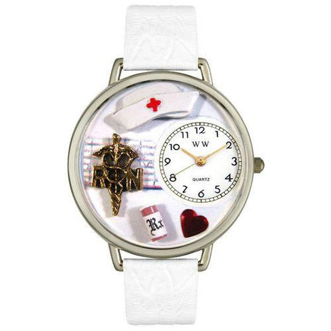 RN Watch in Silver (Large)