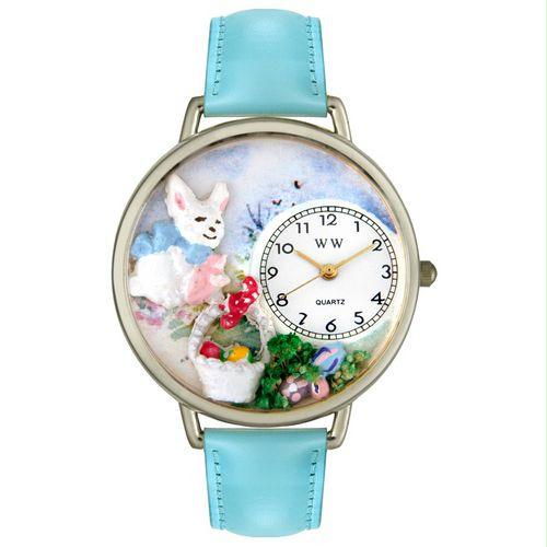 Easter Eggs Watch in Silver (Large)