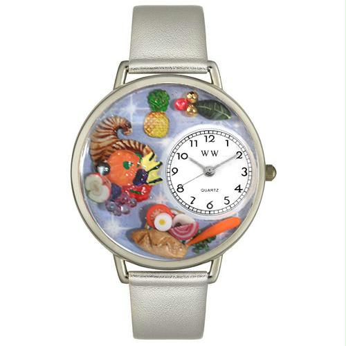 Holiday Feast Watch in Silver (Large)